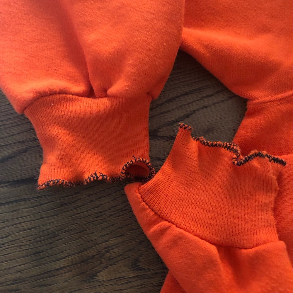 Vintage Jerzees Halloween Witch Cat Crewneck Sweatshirt - Picture 10 of 11
